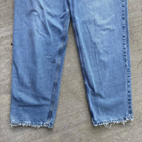 Vintage 90's Levi's Silver Tab Baggy Light Wash Denim Blue Jeans Men's 36 x 32