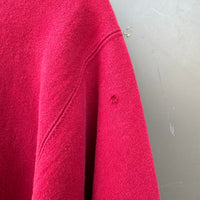 Vintage 90's Champion Reverse Weave Red Pullover XL
