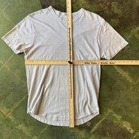 Men's Buck Mason Pale Gray Blank T-shirt Made in America Medium