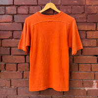 Vintage 70s Harley Davidson Orange Champion T-shirt Small Made in USA
