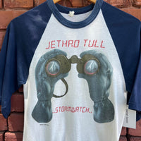 Vintage Jethro Tull Stormwatch T Shirt 70s Raglan Band Tee Small