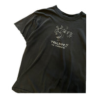 TROGDOR THE BURNINATOR T-SHIRT BLACK XL - 2000S