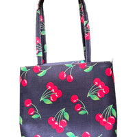 Y2K CHERRY SHOULDER BAG RED/BLACK - 2000S