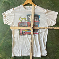 Vintage Genesis World Tour 1978 T Shirt Single Stitch Large