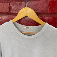 Men's Buck Mason Pale Gray Blank T-shirt Made in America Medium