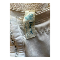 90S SATIN GIRDLE CREAM 'XL'
