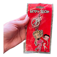 Y2K BETTY BOOP BOY TOY KEYCHAIN PINK - 2000S