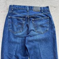 Vintage 90's Levi's Silver Tab Loose Dark Wash Baggy Skater Denim Men's 34 x 34