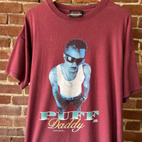 Vintage Puff Daddy Rap Tee P Diddy T Shirt 1997 XL