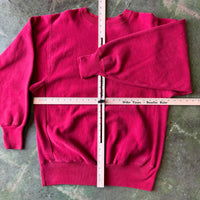 Vintage 90's Champion Reverse Weave Red Pullover XL