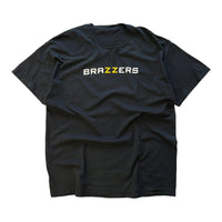 BRAZZERS LOGO T-SHIRT BLACK XL - 2000S