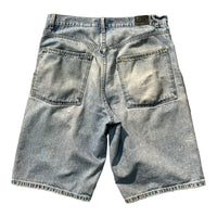 90S LEVI'S SILVERTAB SHORTS DISTRESSED LIGHT DENIM '34' - 1990S