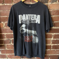 Vintage Pantera T Shirt Vulgar Display of Power Mens Large Black