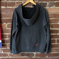Vintage Faded and Distressed Independent Skateboards Hoodie Mens Medium