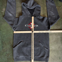 Vintage Faded and Distressed Independent Skateboards Hoodie Mens Medium