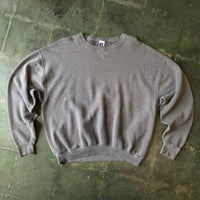 Vintage Russell Athletic Blank Sweatshirt Crewneck Faded Sage Green Mens XL