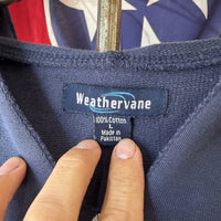 WeatherVane Girls Snowboarding Team Hoodie Women’s Large Navy