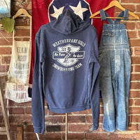 WeatherVane Girls Snowboarding Team Hoodie Women’s Large Navy