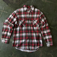 Vintage Big Mac Flannel JC Penney Red Plaid Mens Medium Tall