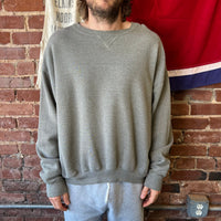 Vintage Russell Athletic Blank Sweatshirt Crewneck Faded Sage Green Mens XL