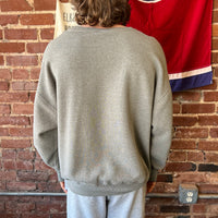 Vintage Russell Athletic Blank Sweatshirt Crewneck Faded Sage Green Mens XL