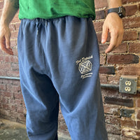 Vintage Baggy Sweatpants Made in USA Navy Blue Fort Detrick EMS Mens XL