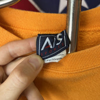 Vintage Tennessee Volunteers Sweatshirt Orange AS Sports Mens XL