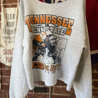 Vintage Tennessee Volunteers Sweatshirt 1994 Bowl Bound Boxy Cropped Mens Large