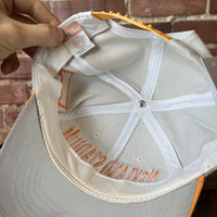 Vintage Tennessee Volunteers Hat Neyland Stadium Twins Enterprise Tan and Orange