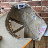 Vintage Tennessee Volunteers Hat UT TOW Tan and Orange