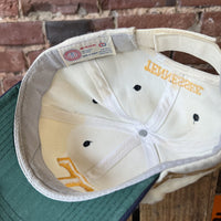 Vintage Tennessee Volunteers Hat Vols Sun Faded White and Blue