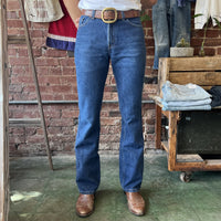 Vintage Levis 517 Bootcut Slim Fit Jeans Dark Wash Made in USA 29x33