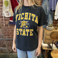 Russell Athletic Wichita State Black T Shirt Mens Small