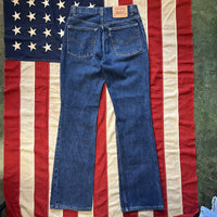 Vintage Levis 517 Bootcut Slim Fit Jeans Dark Wash Made in USA 29x33