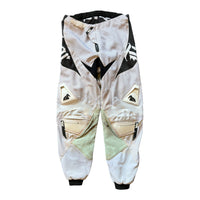Y2K THOR BLACK & WHITE PATTERN RACING PANTS '30' - 2000'S