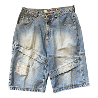 NOIZ JEANS BAGGY FIT JORTS 'SIZE 36' - 2000S