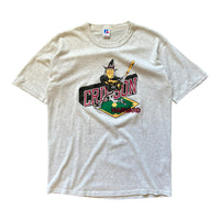 HARVARD CRIMSON WITCHES BASEBALL TEE 'GREY' - 1990'S