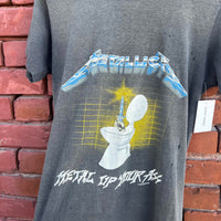 Vintage 1987 Metallica Metal Up Your Ass T Shirt Medium