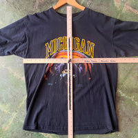 1991 Salem Sportswear Michigan Wolverines T Shirt XL Vintage