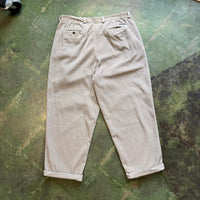 Vintage 90's Ocean Pacific Khaki Corduroy Men's Dress Pants Size 38 x 28