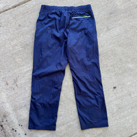 Vintage 2000's Polo Ralph Lauren Navy Green Polyester Track Pants Large
