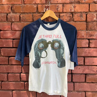 Vintage Jethro Tull Stormwatch T Shirt 70s Raglan Band Tee Small