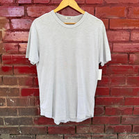 Men's Buck Mason Pale Gray Blank T-shirt Made in America Medium