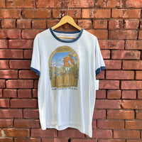 Vintage Jethro Tull T Shirt North American Tour 1979 Ringer Large