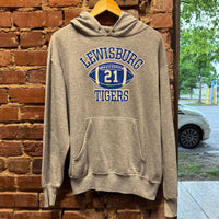 Vintage 80's Medallion Made in USA Lewisburg TN Tigers Football Sweatshirt L