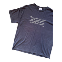 GHANDI ANIMALS TEE BLACK ‘XL’- 2000’S