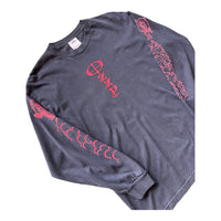 2001 OZZY OSBOURNE LONG SLEEVED T-SHIRT BLACK ‘LARGE’ - 2000S