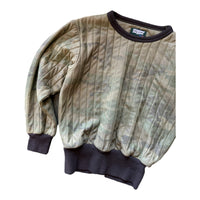 FADED CAMO MADE IN USA CREWNECK GREEN ‘SMALL’ - 1980S