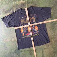 Vintage Single Stitch Kiss T Shirt Alive Worldwide 1996 Tour T-Shirt Men's XL