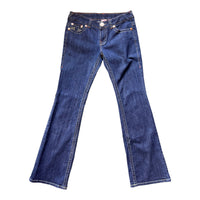 TRUE RELIGION SAMMY LOW RISE BOOTCUT JEANS DENIM ‘12’